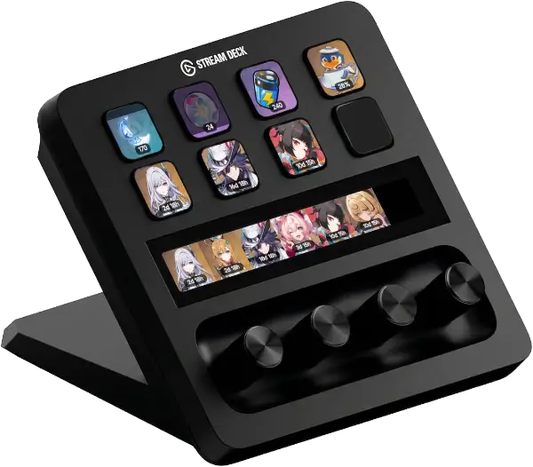 Stream Deck Plus running HoYo Deck